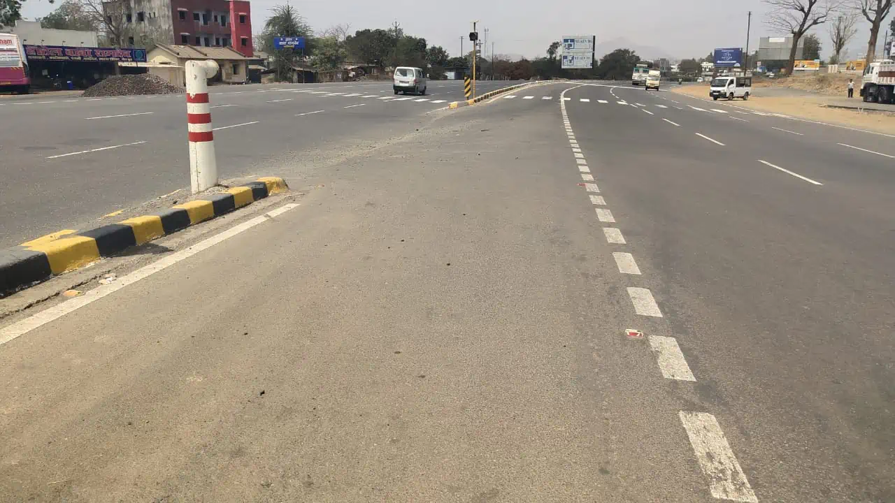 राष्ट्रीय महामार्गावरील नांदगाव येथील उड्डाणपूलाची मागणी