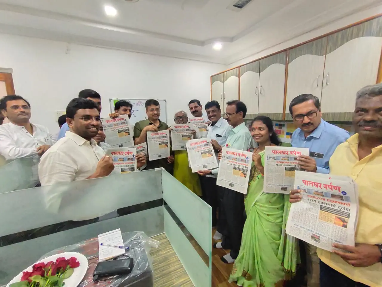 सर्वसामान्य जनतेच्या न्याय हक्कासाठी पालघर दर्पण