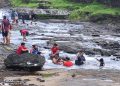 मनाई आदेश धुडकावत शेकडो पर्यटक वांद्री धरणावर