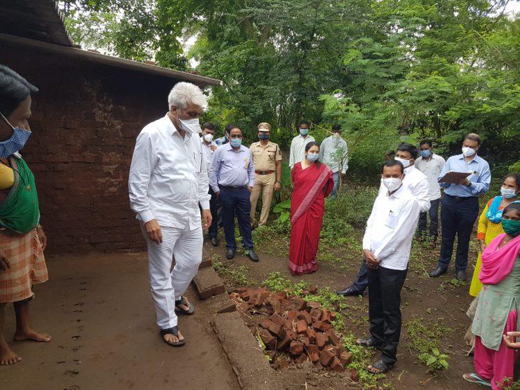 भूकंपग्रस्त भागात भूकंपरोधक घरांची निर्मिती करणार- पालकमंत्री दादाजी भुसे