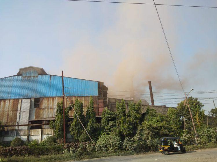 प्रदूषणकारी कारखान्या विरोधात सामाजिक संघटने कडून तक्रार