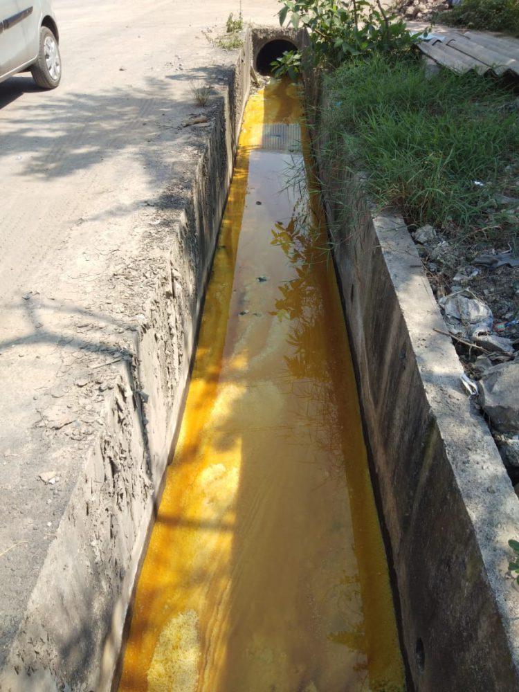 कारखान्यांची तपासणी करून देखील दुसऱ्या दिवशी सोडले घातक रसायन