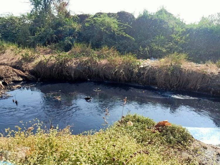 प्रदूषण प्रकरणी ग्रामपंचायतीचा घुमजाव!