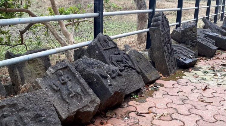 पालघर जिल्ह्यातील जव्हार येथे पुरातन कालीन मुर्त्या आढळल्या