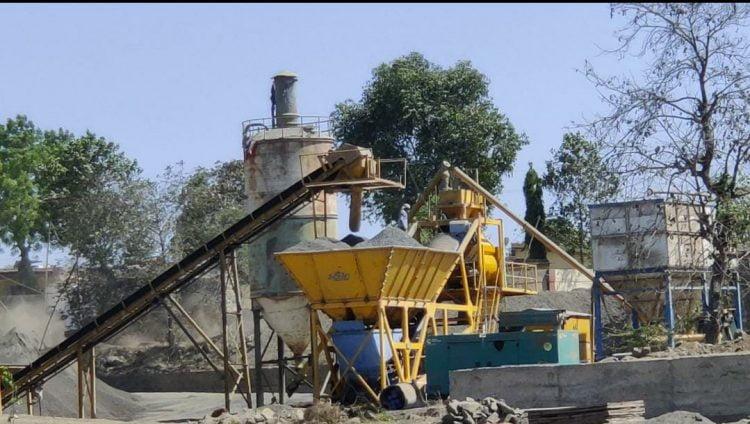 दगडी पावडरने श्वास कोंडला!