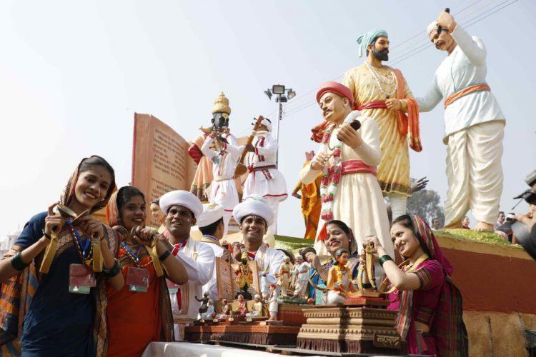 प्रजासत्ताक दिनासाठी महाराष्ट्राचा ‘वारकरी संतपरंपरा’ चित्ररथ सज्ज.