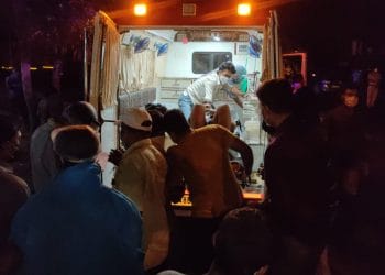 आगीत होरपळून १३ करोना रुग्णांचा मृत्यू