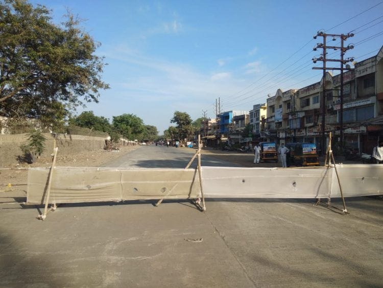 बोईसरचा मुख्य रस्ता बंद केल्याने रुग्णांची गैरसोय