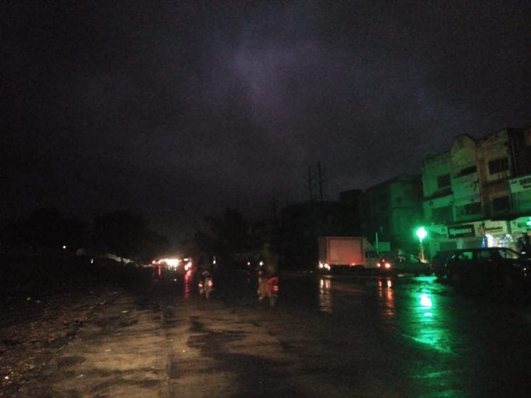 बोईसर आजही अंधारातच !