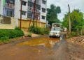 वाड्यात रस्त्यांची दुरावस्था कायम