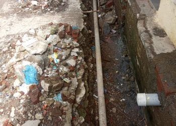 सहा महिन्यापासून खोदून ठेवले गटार; सरावली ग्रामपंचायतीचा प्रताप