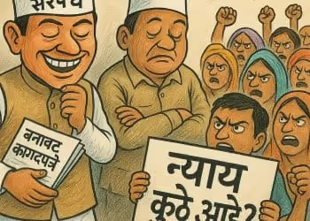घिवली गावाचा सरपंच बनावट…