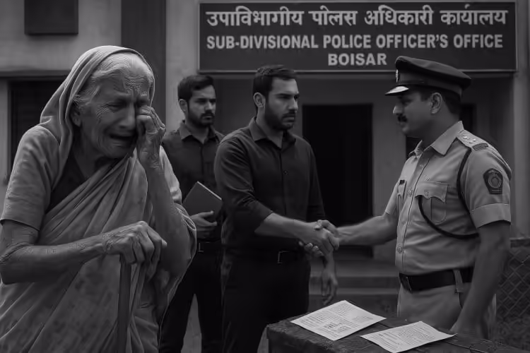 वृद्ध महिलेच्या भूखंडाचे श्रीखंड खाणारा राजेंद्र राऊत अजूनही मोकाट!