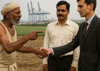 वाढवण परिसरात भू-माफियांचा नंगा नाच!